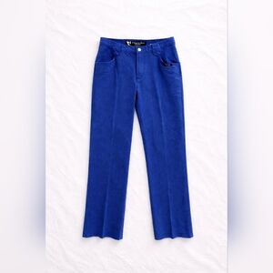 Vtg ROCKY MOUNTAIN Rockies Bareback Blue Straight Leg Low Rise Jeans. Size 7